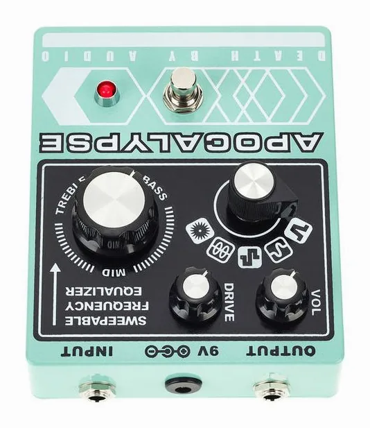 Death by Audio Apocalypse - Overdrive, led e interruttore a pedale