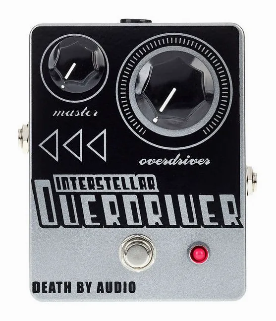 Death by Audio Interstellar Overdriver, led e interruttore a pedale