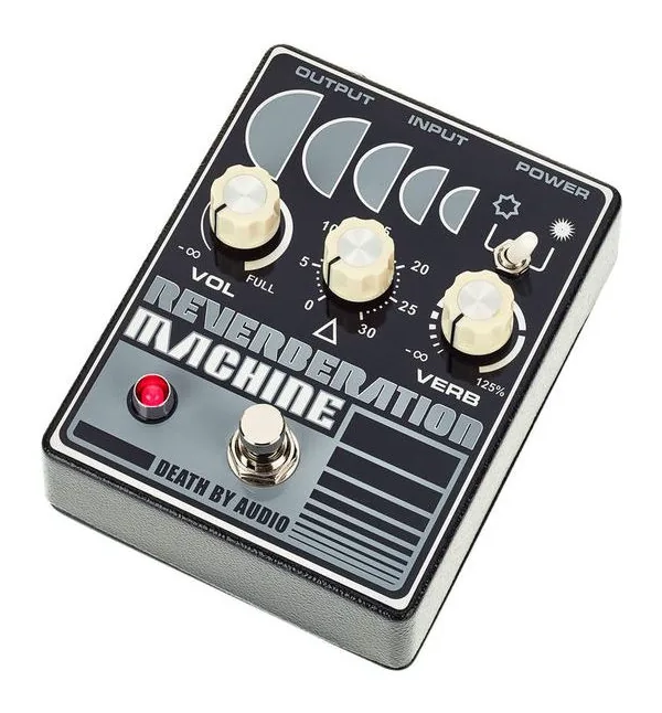 Death by Audio Reverberation Machine in primo piano frontale