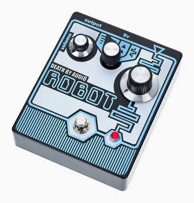 Death by Audio Robot, grafica del pannello superiore