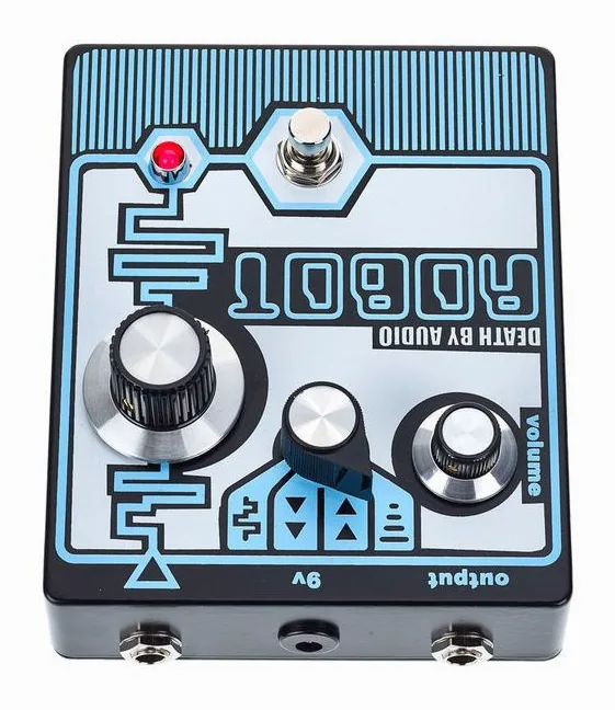 Death by Audio Robot, led e interruttore a pedale