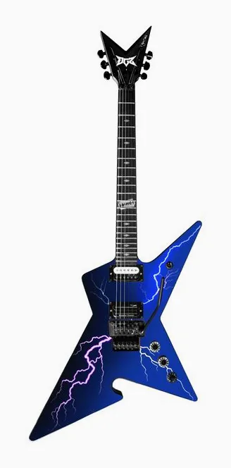 DGZ Dime Guitarz  Culprit Standard Dime Bolt fotografato frontalmente