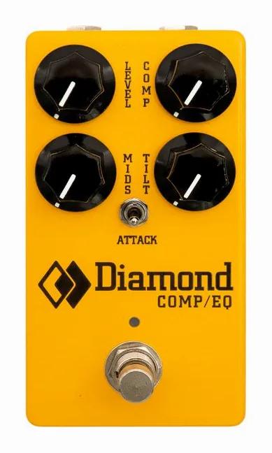 Diamond Guitar Compressor EQ fotografato frontalmente