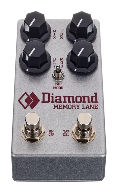 Diamond Memory Lane STM32 Delay, manopole viste dall'alto