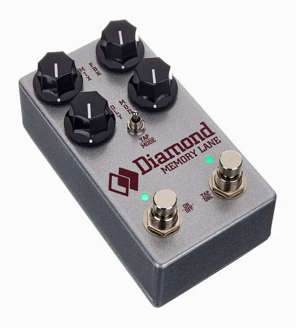 Diamond Memory Lane STM32 Delay, led e interruttore a pedale