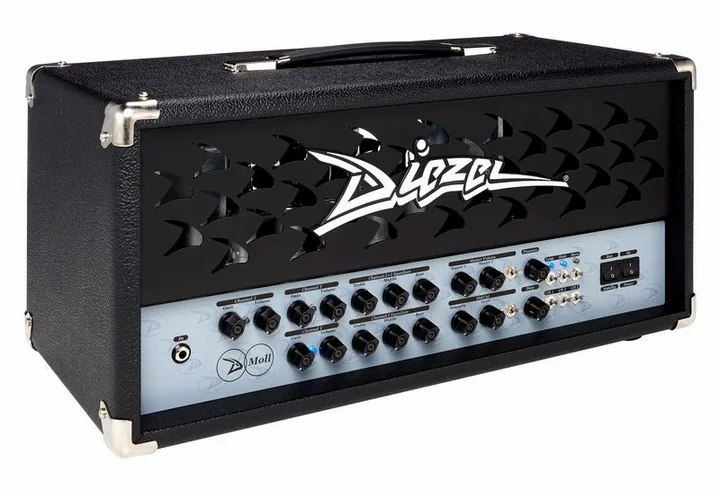 Diezel D-Moll EL34 Classic Head, pannello dei controlli in primo piano