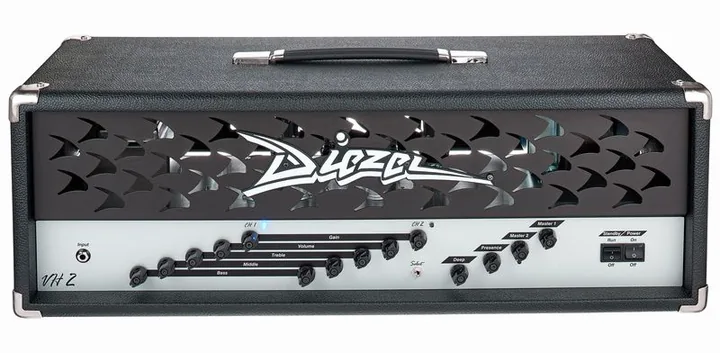 Diezel VH2 EL34 Head, manopole e selettore dei canali