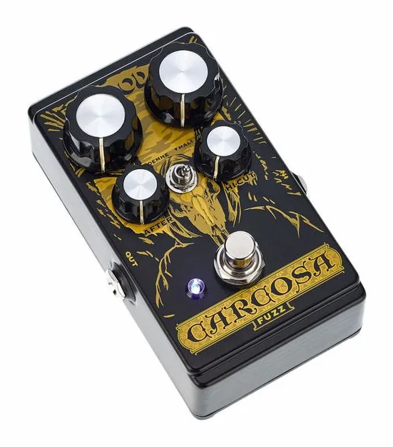 Digitech DOD Carcosa Fuzz, grafica del pannello superiore