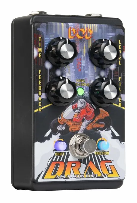 Digitech DOD Drag Delay, connettori sul retro dell'unita