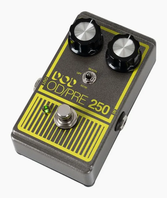 Digitech DOD Overdrive Preamp 250-X visto di fronte