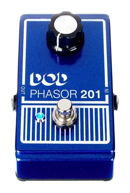 Digitech DOD Phasor 201, connettori sul retro dell'unita