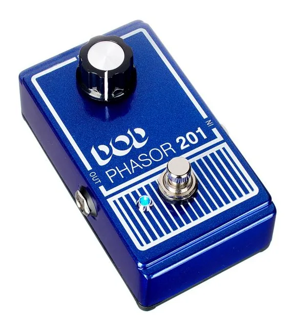 Digitech DOD Phasor 201, manopole viste dall'alto