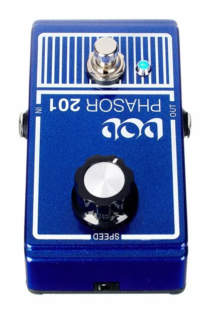 Digitech DOD Phasor 201, led e interruttore a pedale