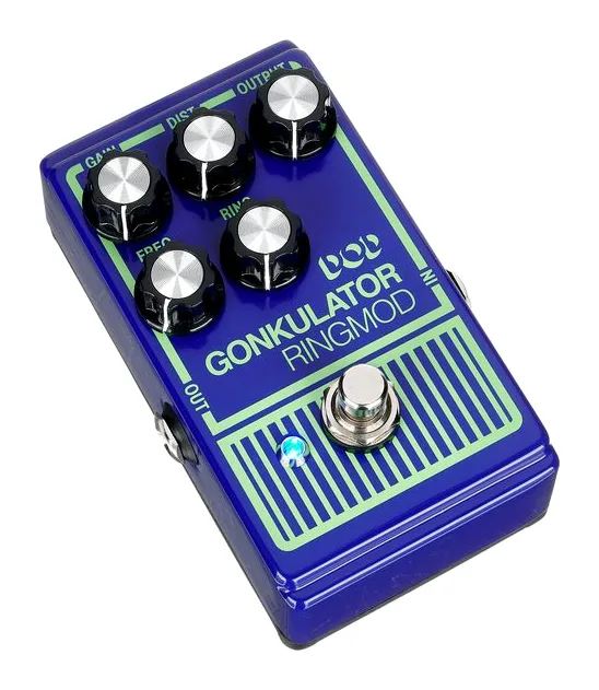 Digitech DOD Gonkulator, ingressi e uscite laterali