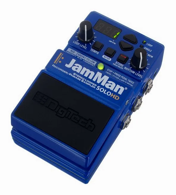 Digitech Jam Man Solo HD in primo piano frontale