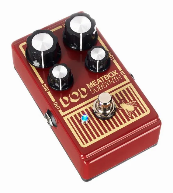 Digitech DOD Meatbox, ingressi e uscite laterali