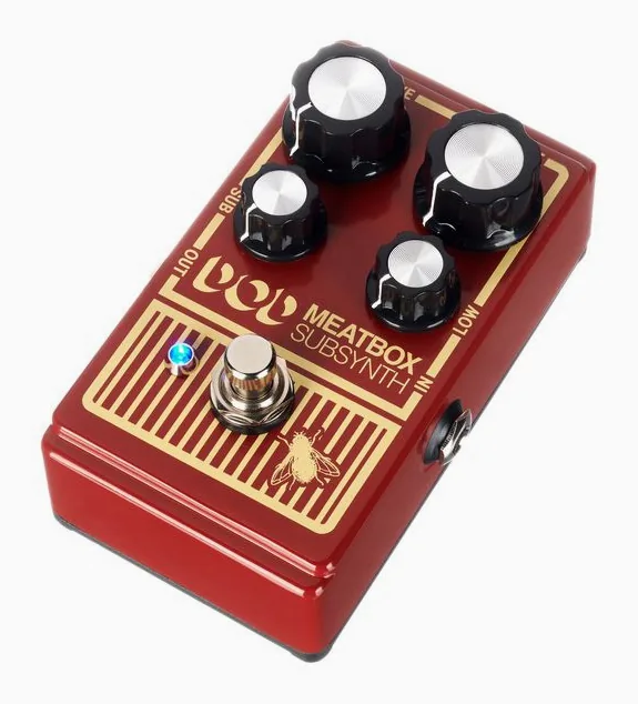 Digitech DOD Meatbox inquadrato di fronte su sfondo neutro
