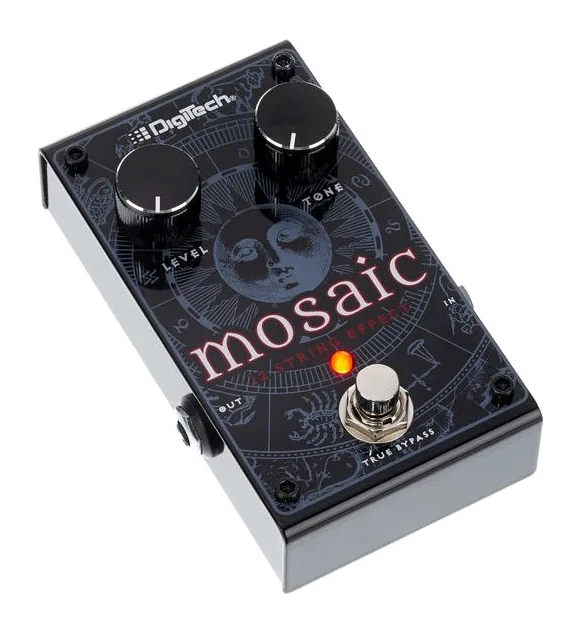 Digitech Mosaic, connettori sul retro dell'unita