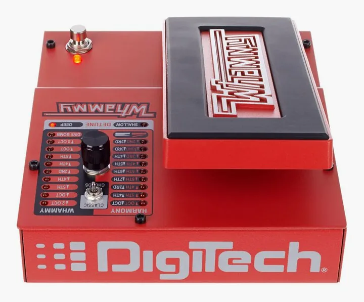 Digitech Whammy 5, led e interruttore a pedale
