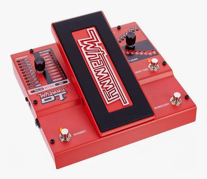Digitech Whammy DT, grafica del pannello superiore