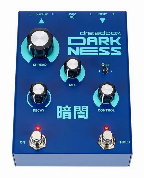 Dreadbox Darkness, connettori sul retro dell'unita