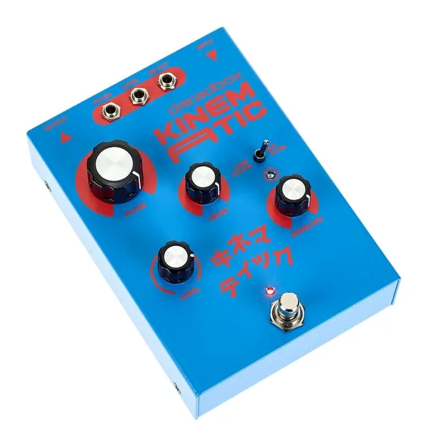 Dreadbox Kinematic, manopole viste dall'alto