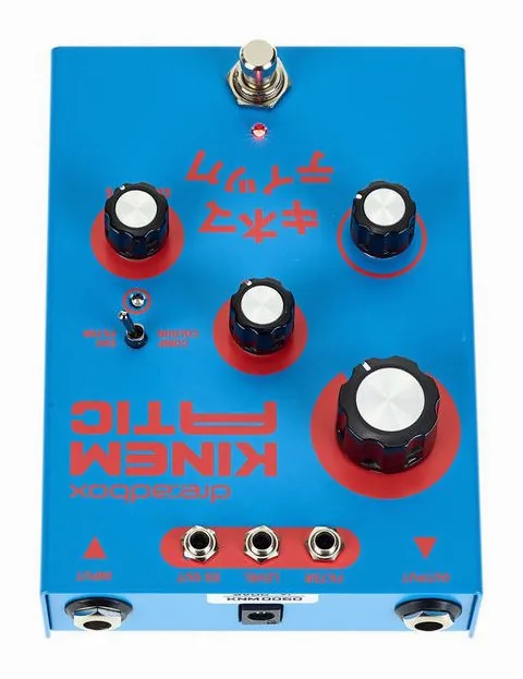 Dreadbox Kinematic, led e interruttore a pedale