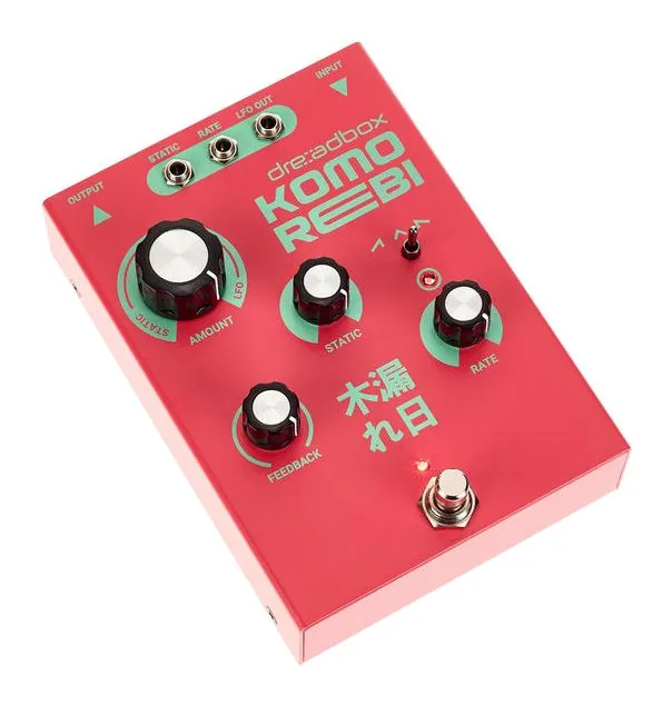 Dreadbox Komorebi, led e interruttore a pedale