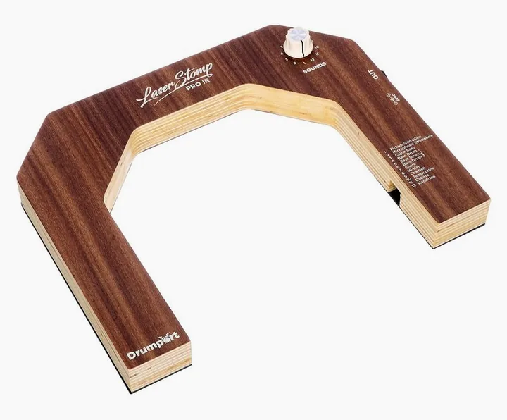 Drumport StompTech Laser-Stomp IR Pro, ingressi e uscite laterali