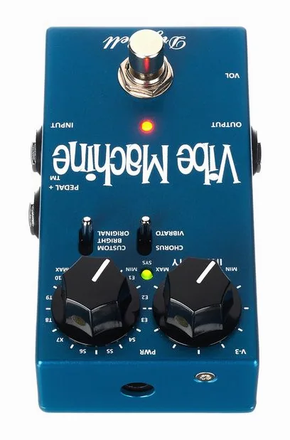 DryBell Vibe Machine V-3, ingressi e uscite laterali
