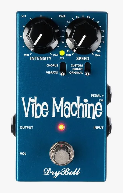DryBell Vibe Machine V-3, manopole viste dall'alto