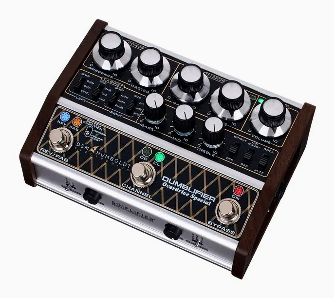 DSM & Humboldt Dumblifier Overdrive Special, vista laterale del cabinet