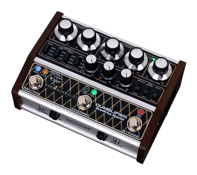DSM & Humboldt Dumblifier Overdrive Special inquadrato di fronte su sfondo neutro