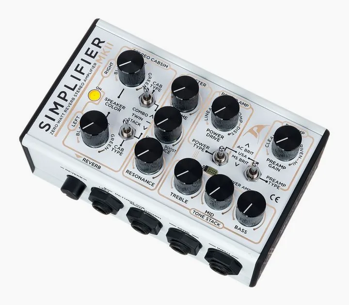 DSM & Humboldt Simplifier MKII, pannello dei controlli in primo piano