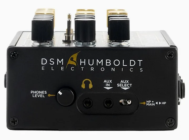 DSM & Humboldt Simplifier X Amp/Cab Simulator, vista dall'alto della testata