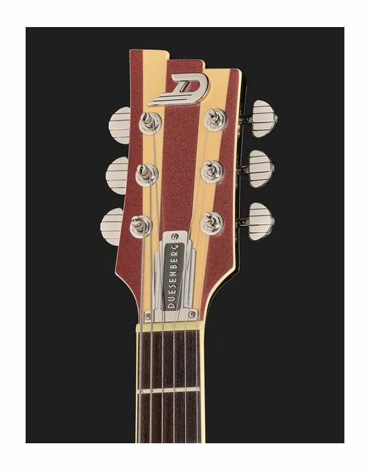 Duesenberg Bros. Landreth Joey's Guitar, manico e tastiera visti di lato