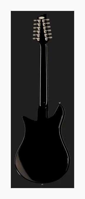 Duesenberg Double Cat 12 Vintage Burst, capotasto e prime posizioni della tastiera