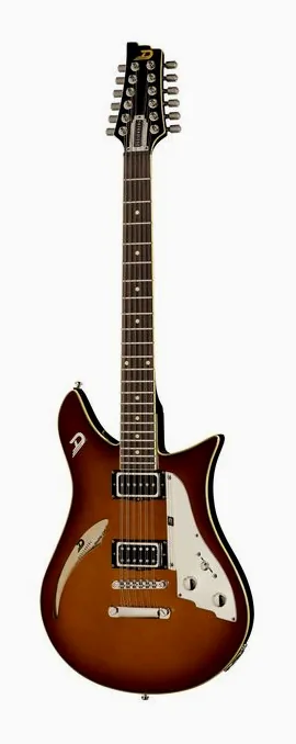 Duesenberg Double Cat 12 Vintage Burst visto di fronte