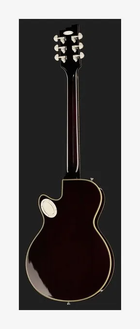 Duesenberg Fantom Series S Tobacco Burst, profilo laterale del corpo