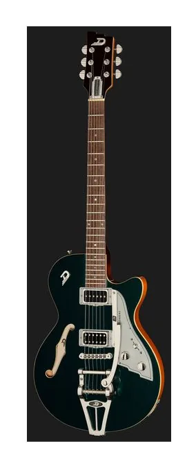 Duesenberg Starplayer CBR Catalina Green, capotasto e prime posizioni della tastiera