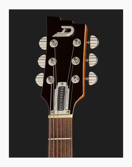 Duesenberg Starplayer CBR Catalina Green, curve del body viste dall'alto