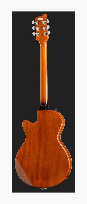 Duesenberg Starplayer CBR Trans Black, paletta con meccaniche e logo