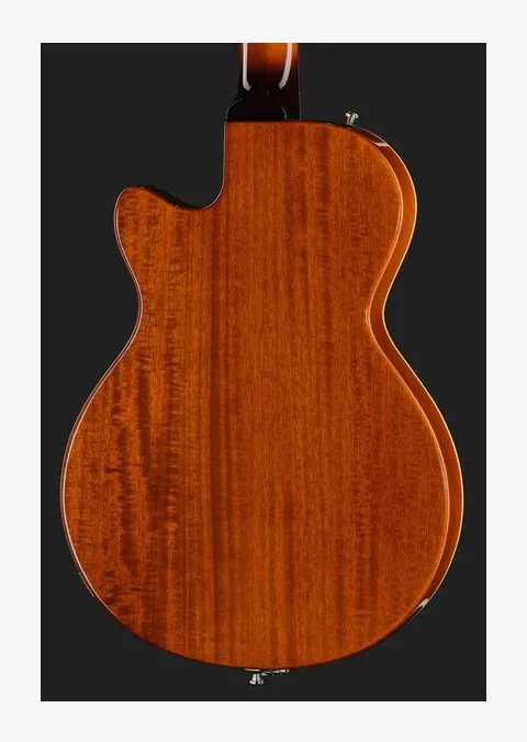 Duesenberg Starplayer CBR Trans Honey, corpo e verniciatura in primo piano