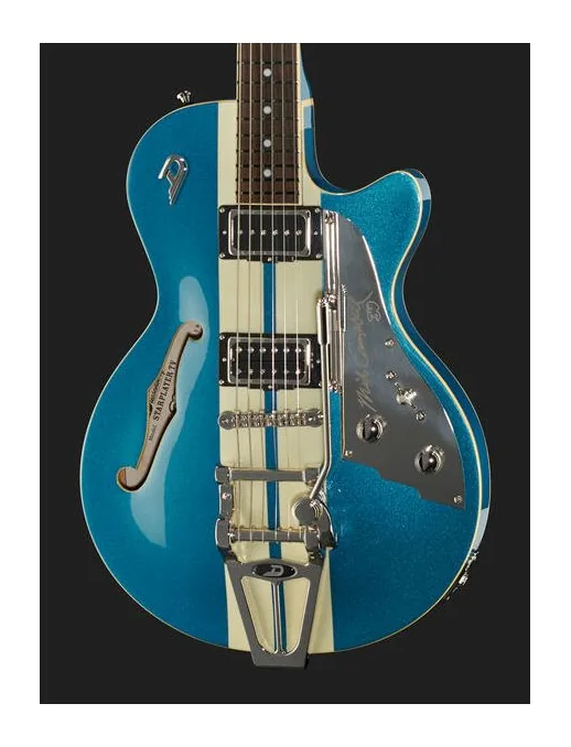 Duesenberg Starplayer Mike Campbell, manico e tastiera visti di lato