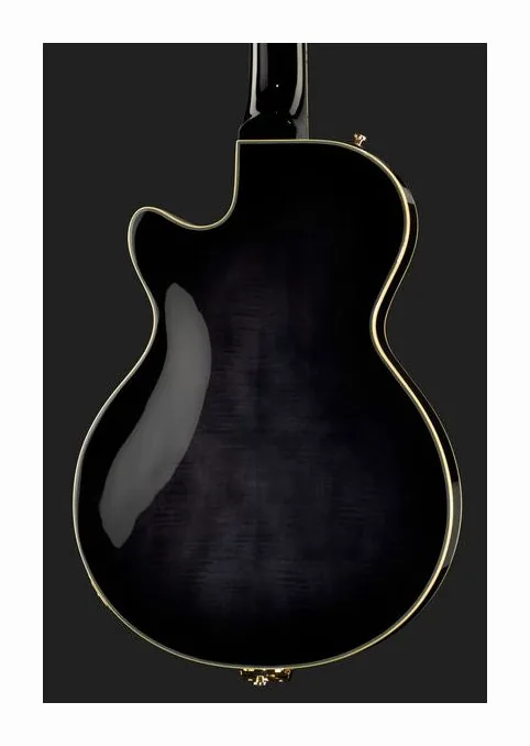 Duesenberg Starplayer TV Custom Black, vista posteriore del corpo