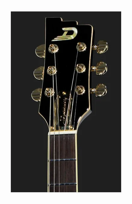 Duesenberg Starplayer TV Custom Black, profilo laterale del corpo