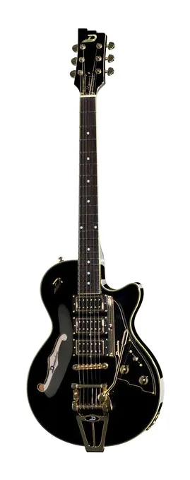 Duesenberg Starplayer TV Custom Black visto di fronte