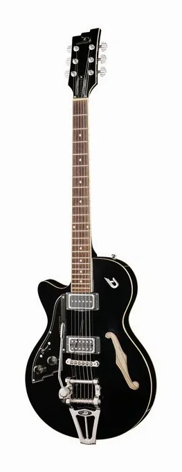 Duesenberg Starplayer TV Deep Black LH visto di fronte