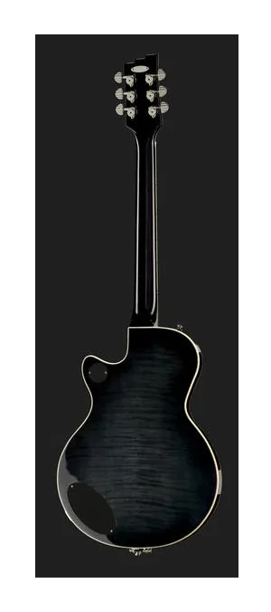 Duesenberg Starplayer TV Deluxe Black, manico e tastiera visti di lato