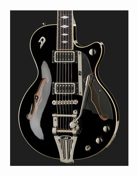 Duesenberg Starplayer TV Deluxe Black, vista posteriore del corpo